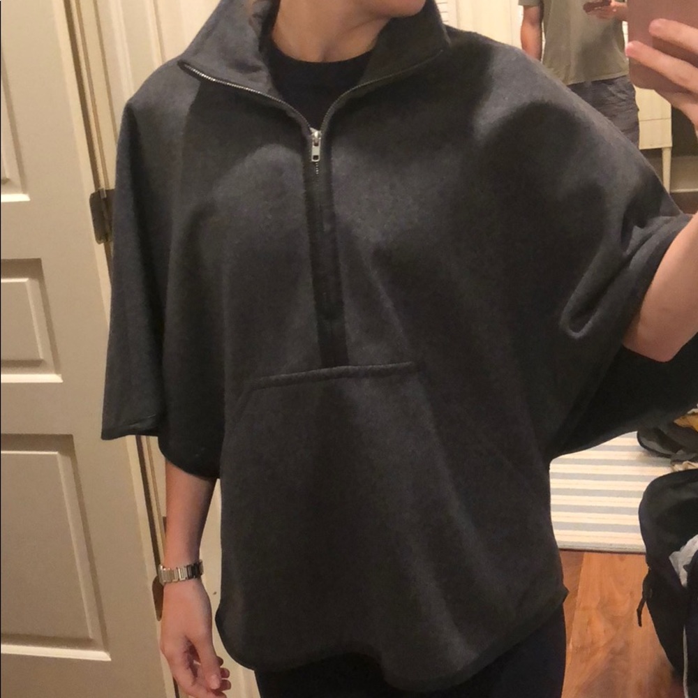 Theory wool and cashmere shawl